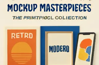 10 retro modern mockup masterpieces the printpixel collecti 1394
