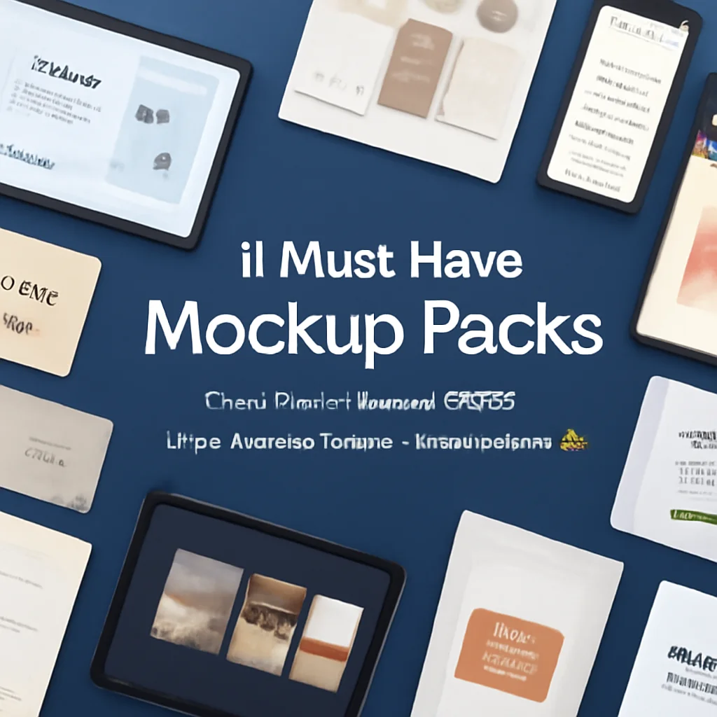 11 Must-Have Mockup Packs from artimasa_studio for Stunning Design Presentations 🎨✨
