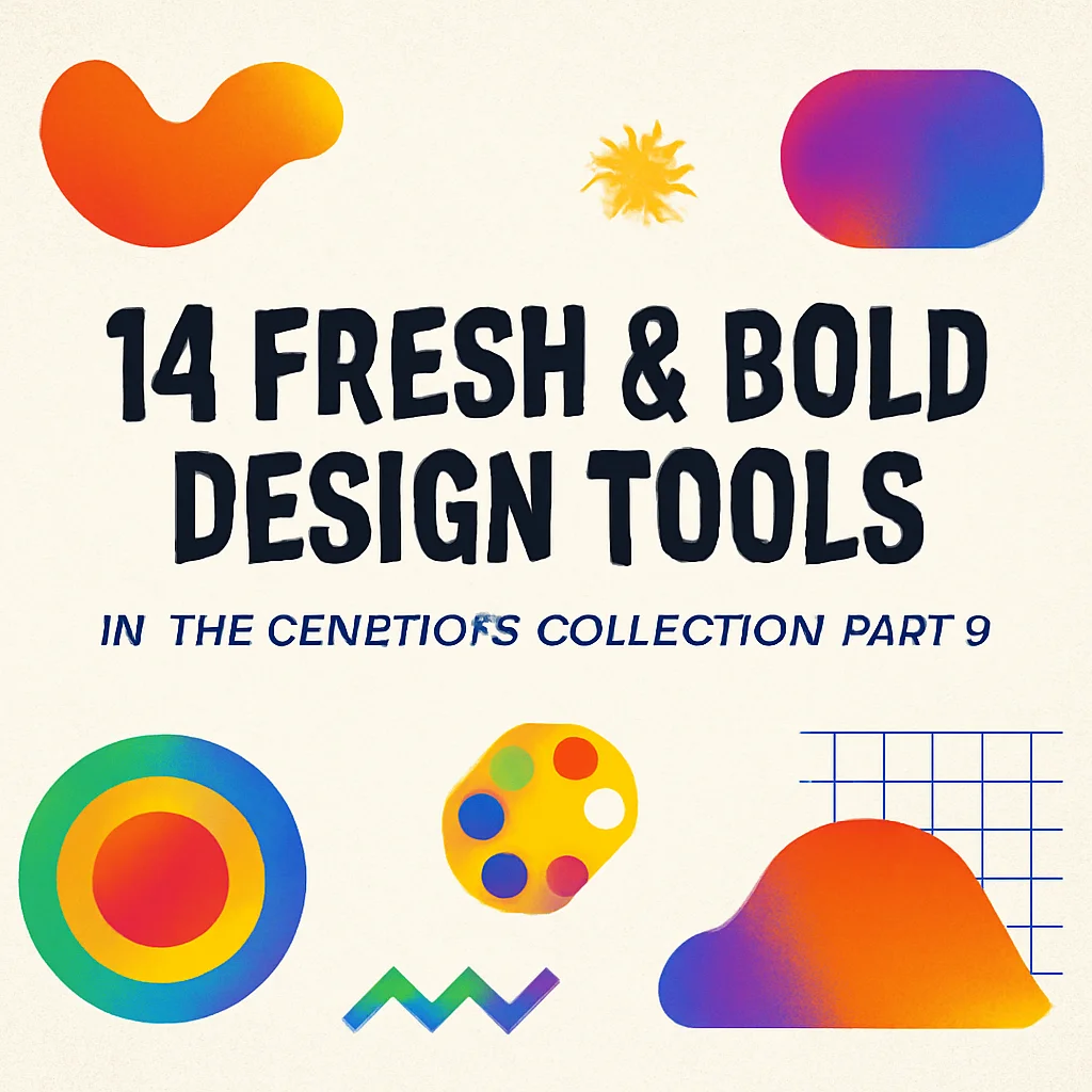 14 Fresh & Bold Design Tools in the Genetic96 Collection Part 3 🎨