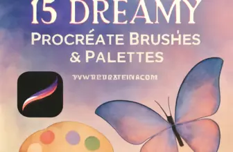 15 dreamy procreate brushes palettes from dreanartdesign pa 993