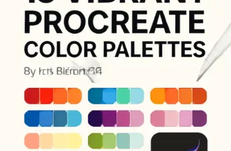 15 vibrant procreate color palettes by sweetdesign to ignite 348