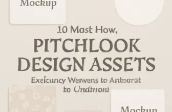 16 must have pitchlook design assets mockups overlays patte 280