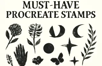 16 must have procreate stamps from millie her majesty digita 1250