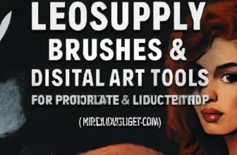 18 best leosupply brushes digital art tools for procreate 202