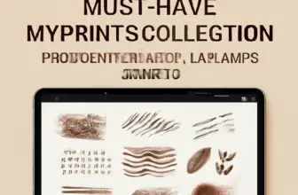 18 must have myprintscollection procreate brushes stamps pa 254