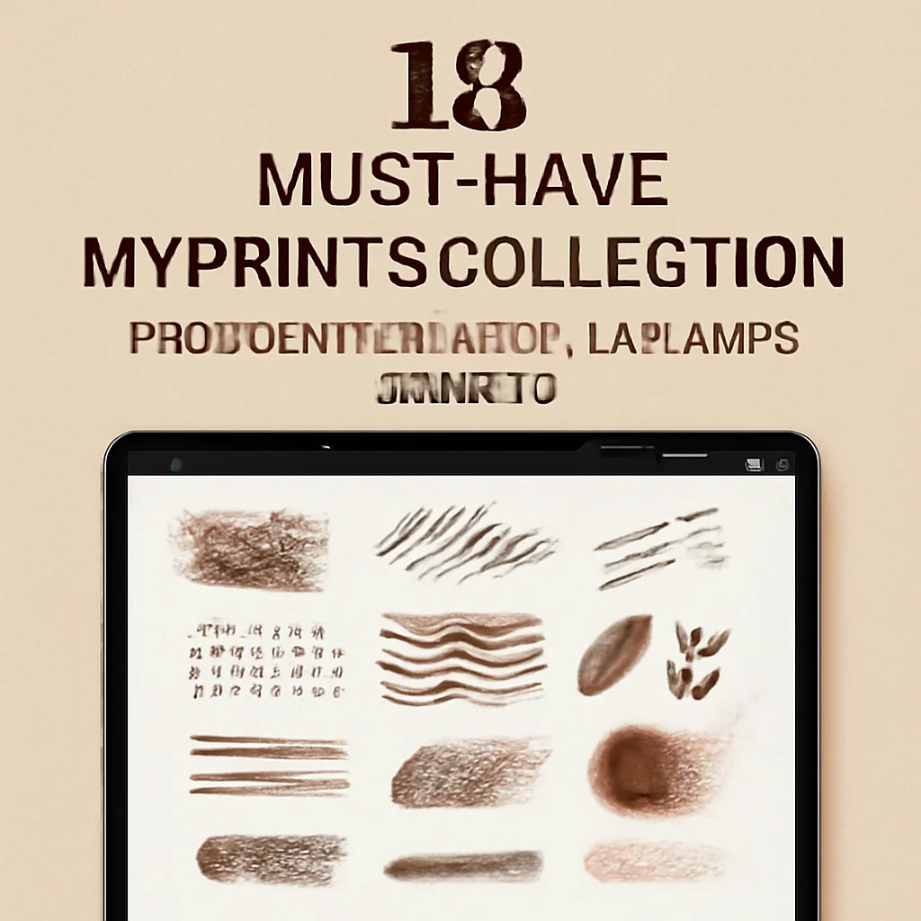 18 Must-Have MyPrintsCollection Procreate Brushes & Stamps (Part 2)