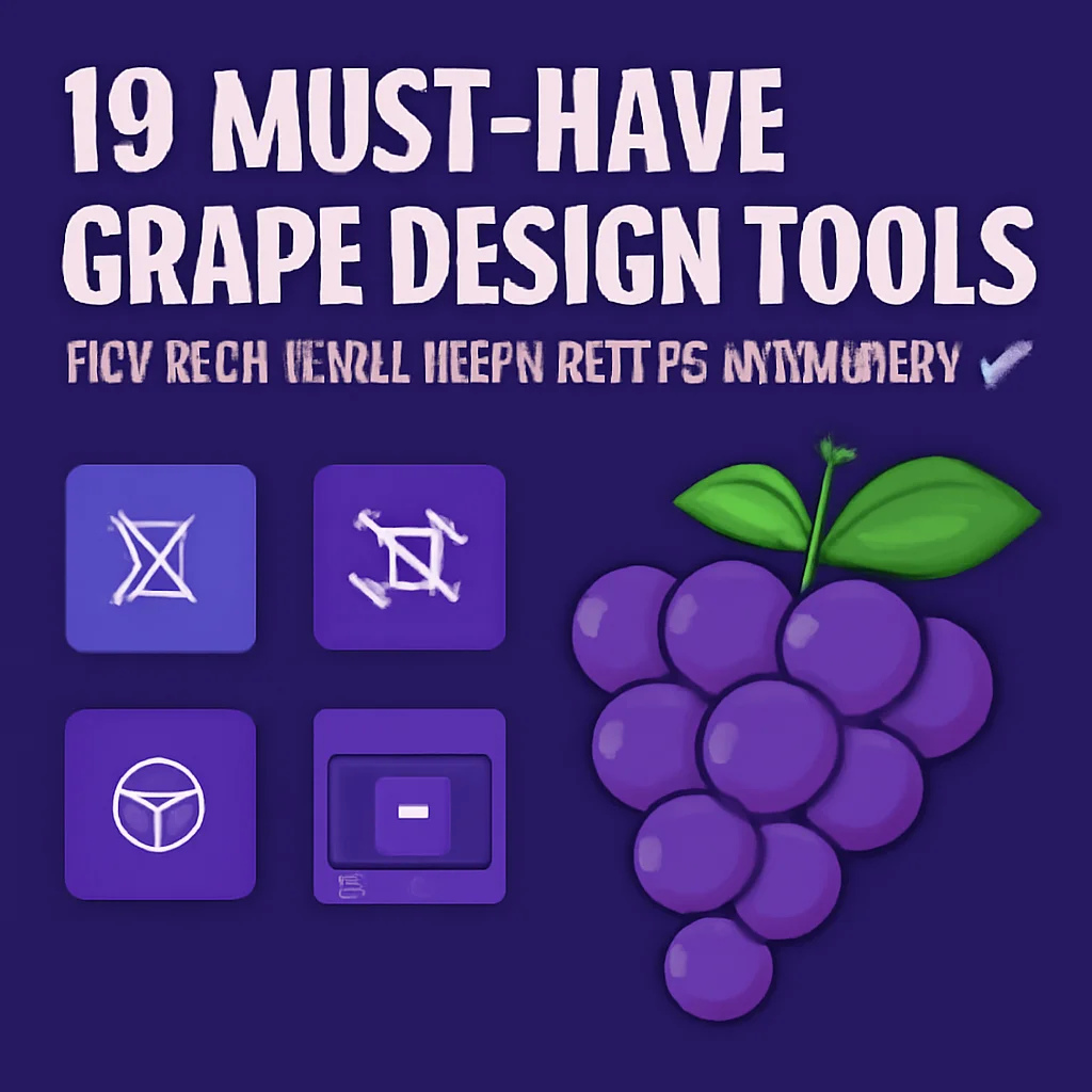 19 Must-Have Grape Design Tools for Next-Level After Effects Animation 🚀
