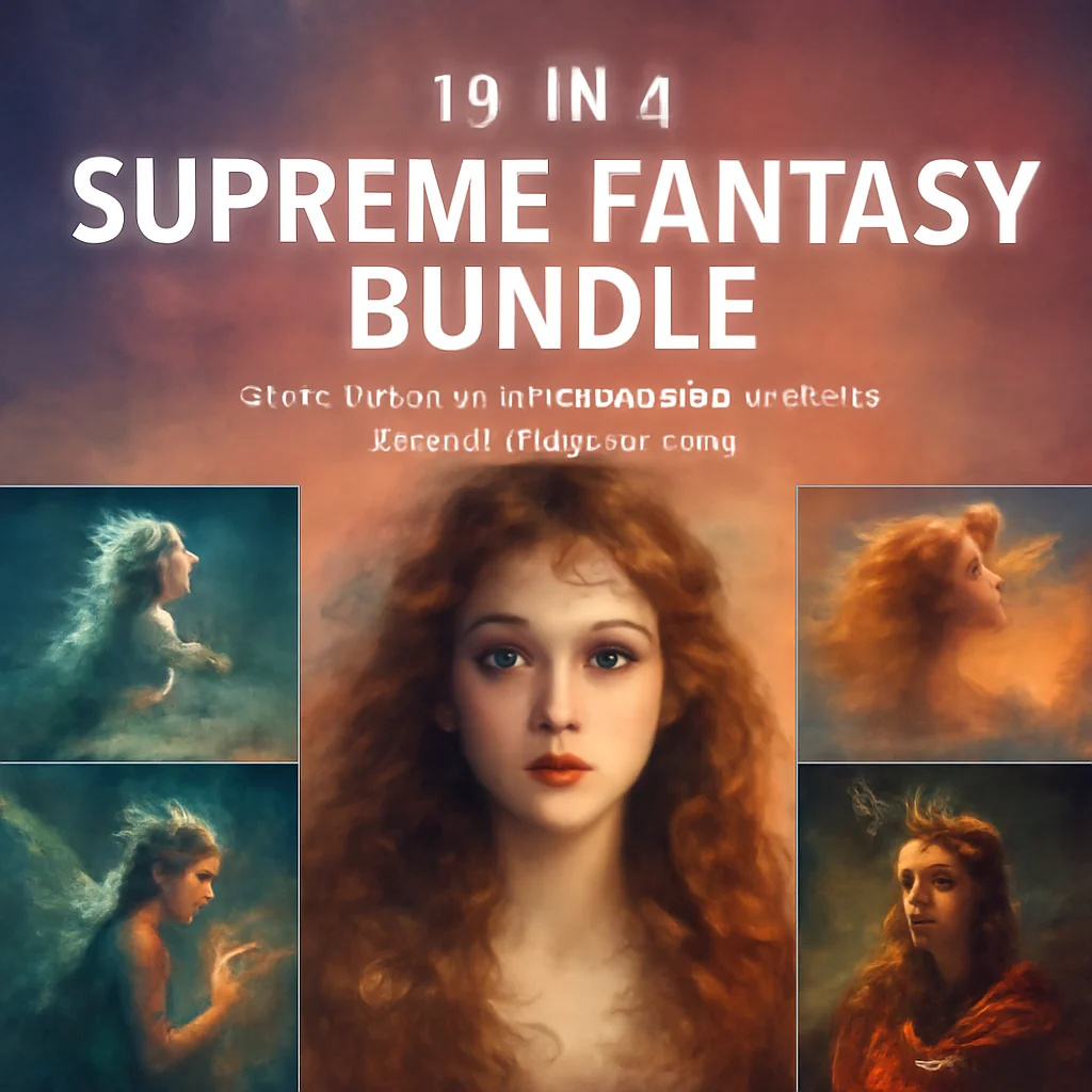 19-in-1 Supreme Fantasy Bundle: The Ultimate Photoshop Action Pack for Dreamy Art ✨