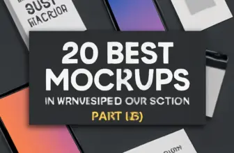 20 best mockups in brushespack collection part 179 digital a 705