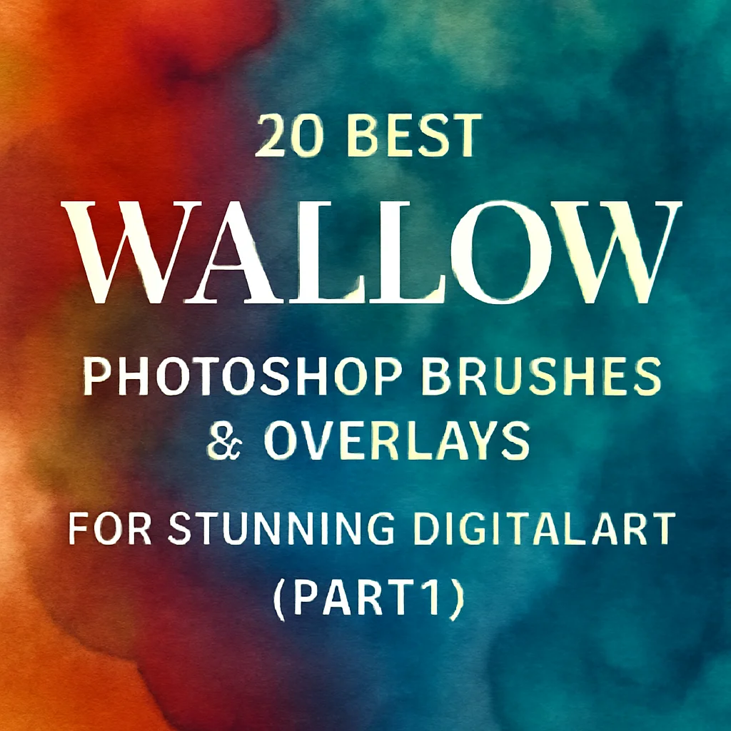 20 Best Walllow Photoshop Brushes & Overlays for Stunning Digital Art (Part 1)