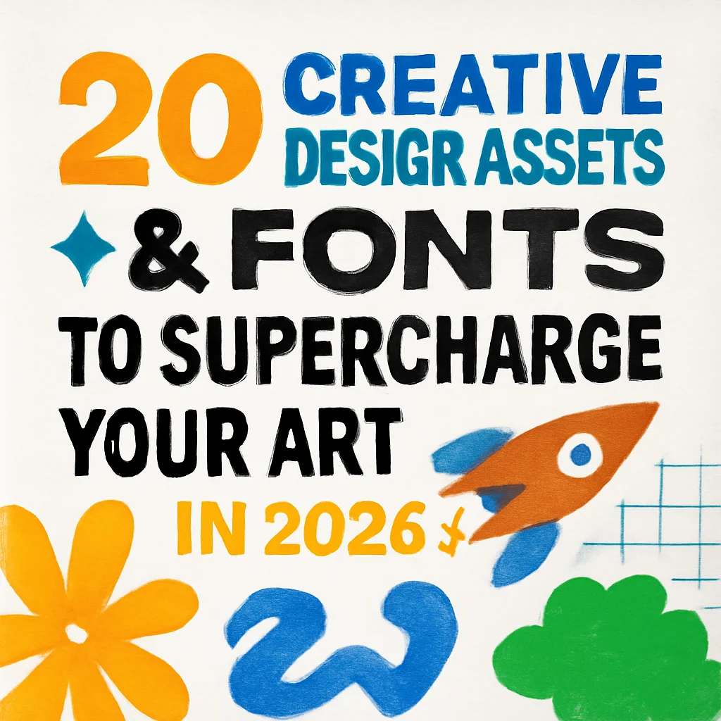 Top 20 Creative Digital Assets & Fonts in the Brushespack Collection Part 97 🎨