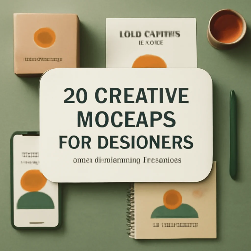 20 Creative Mockups for Designers: AlienValley Collection Part 1