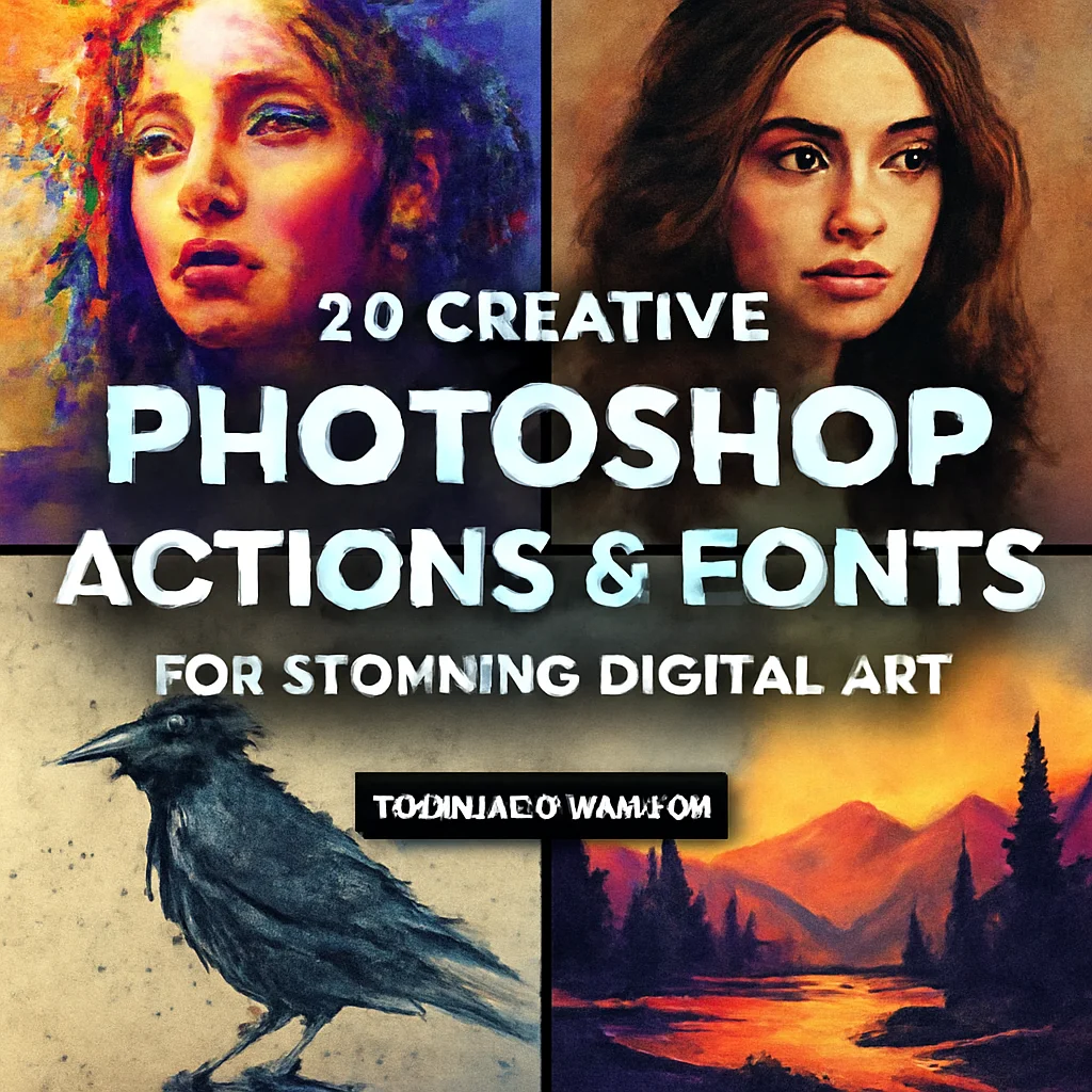 20 Must-Have Photoshop Actions & Photo Effects from Brushespack Collection Part 313