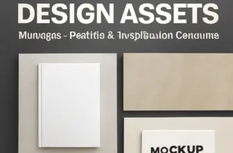 20 essential design assets by designsyndrome mockups texture 958