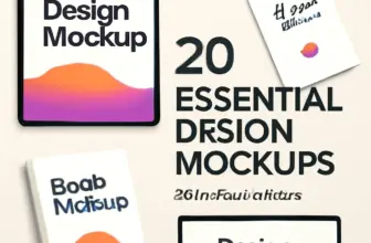 20 essential design mockups from brushespack collection part 741