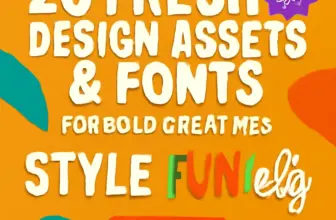 20 fresh design assets fonts for bold creatives part 91 617