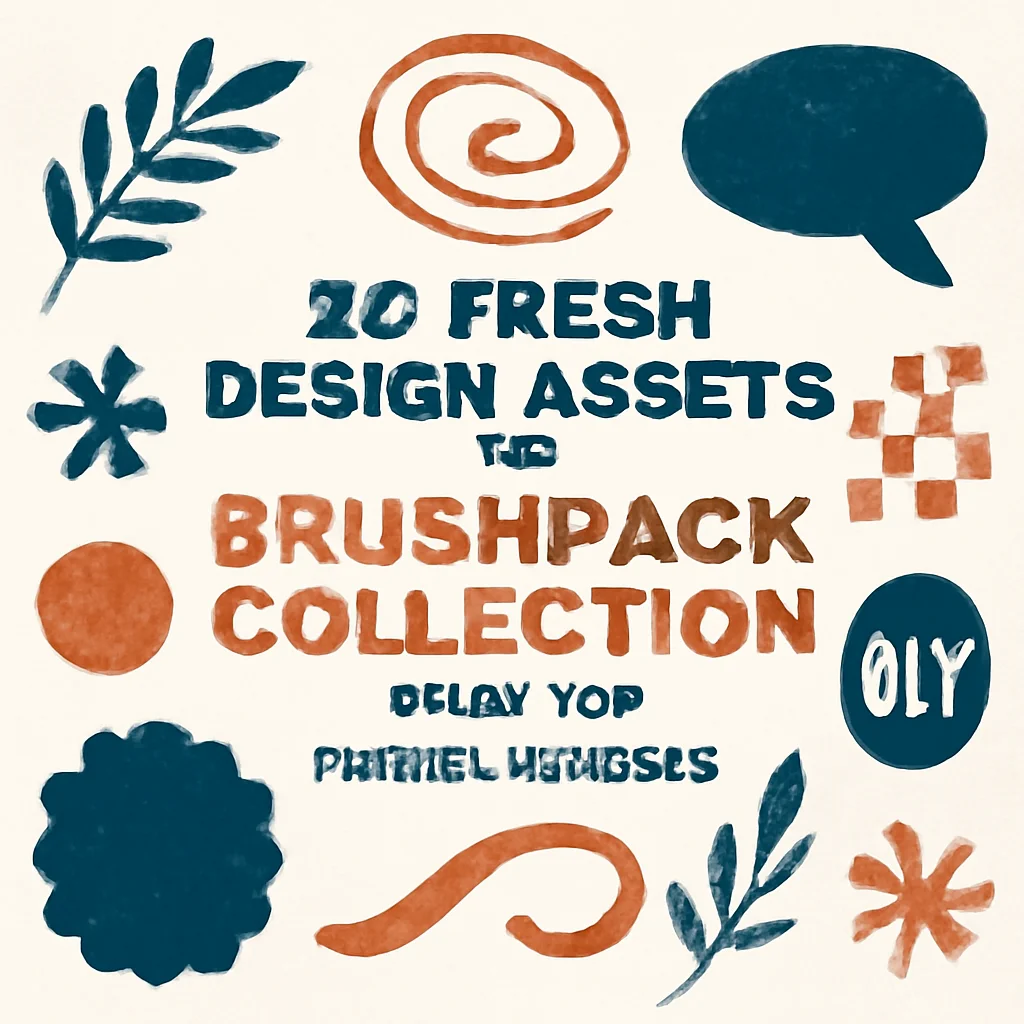 20 Fresh Design Assets in Brushespack Collection Part 107 (Fonts & Graphics) 1 20 fresh design assets in brushespack collection part 107 fo 633