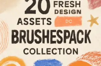 20 fresh design assets in brushespack collection part 113 639