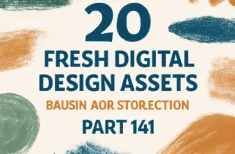 20 fresh digital design assets brushespack collection part 1 667
