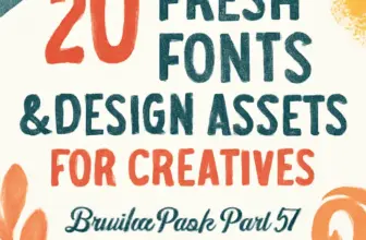 20 fresh fonts design assets for creatives brushespack part 583