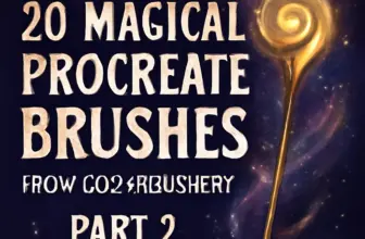20 magical procreate brushes from cozybrushery part 2 unleas 890