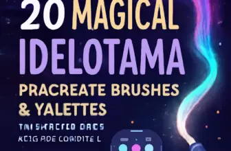 20 magical idelotama procreate brushes palettes for your di 1098