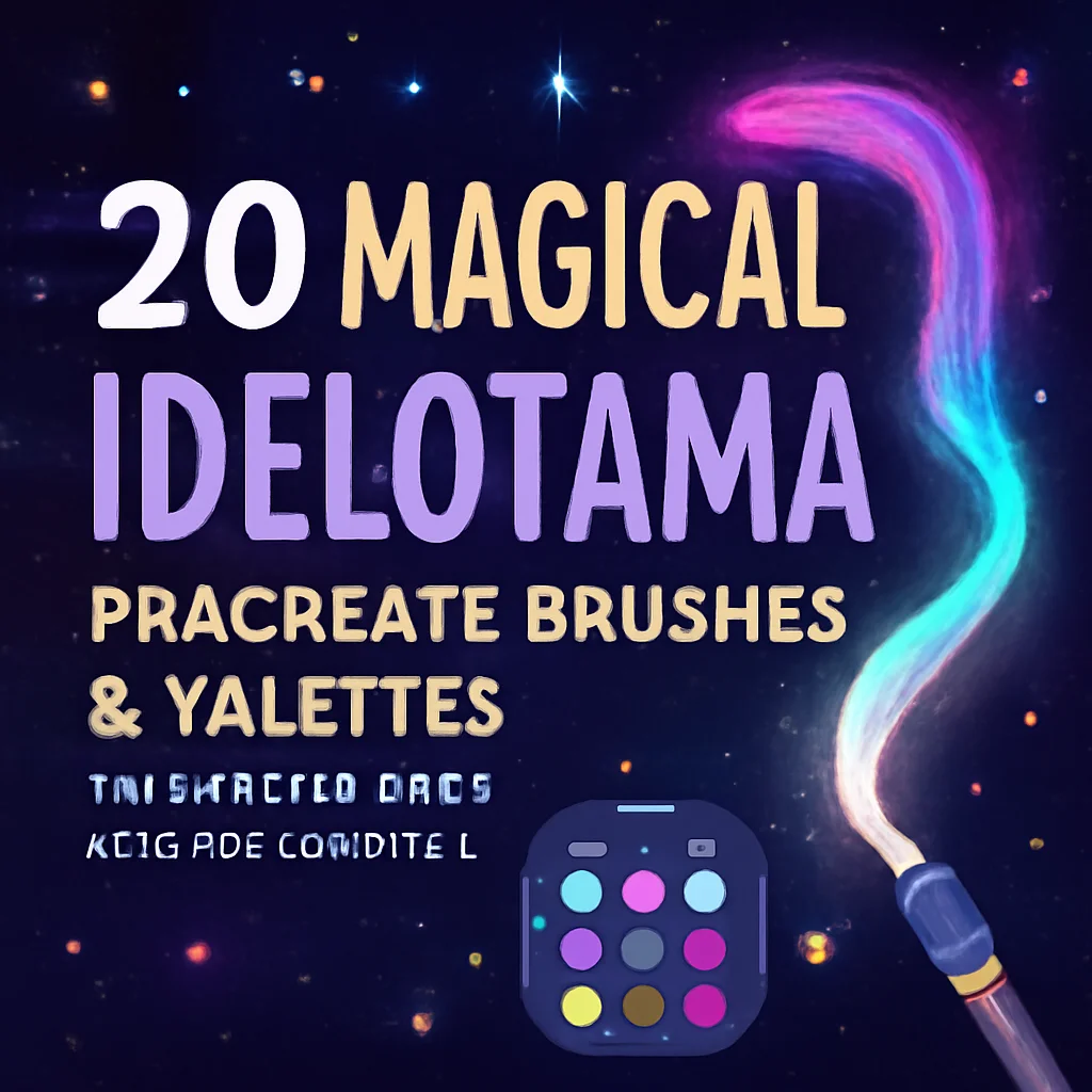 20 Magical idelotama Procreate Brushes & Palettes for Your Digital Art Collection 🎨✨