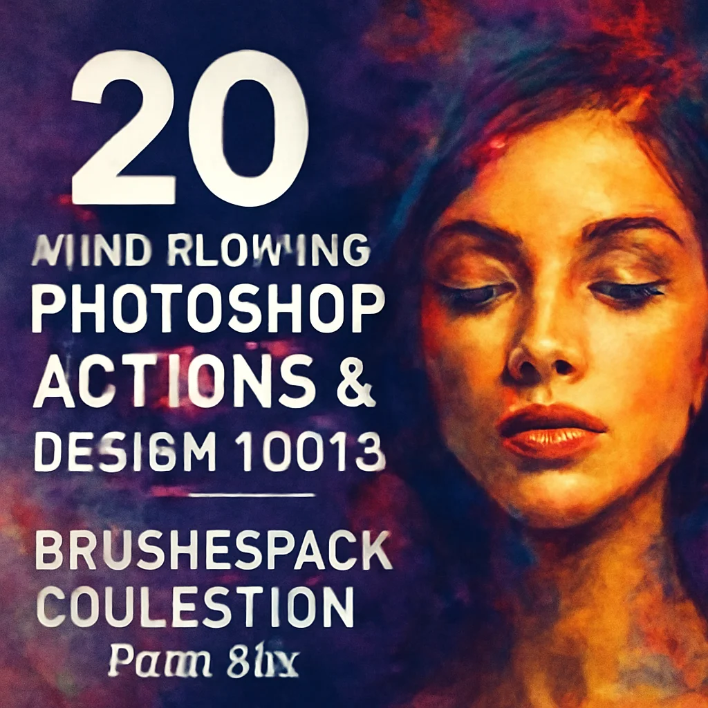20 mind blowing photoshop actions design tools in the brush 840