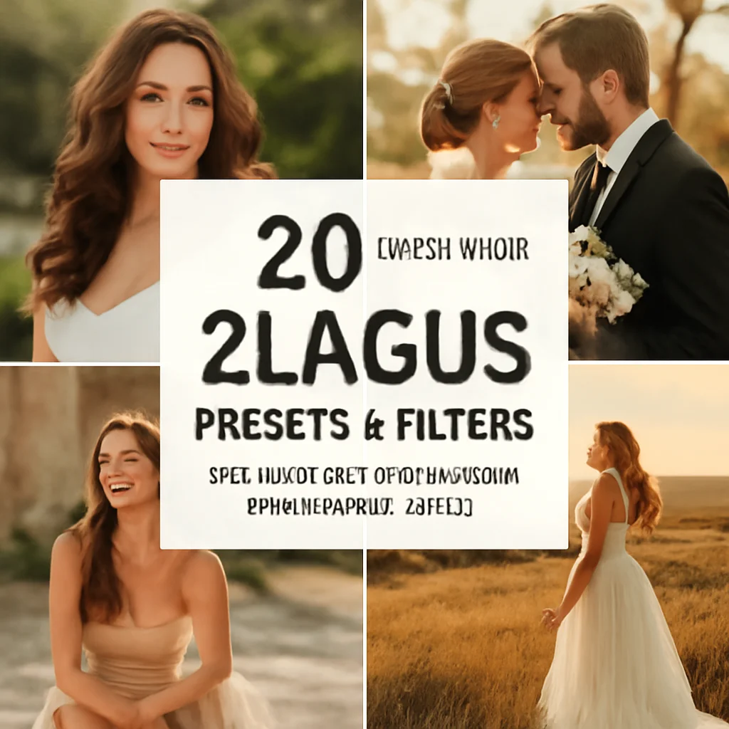 20 Must-Have 2lagus Presets & Filters for Stunning Instagram & Wedding Photos