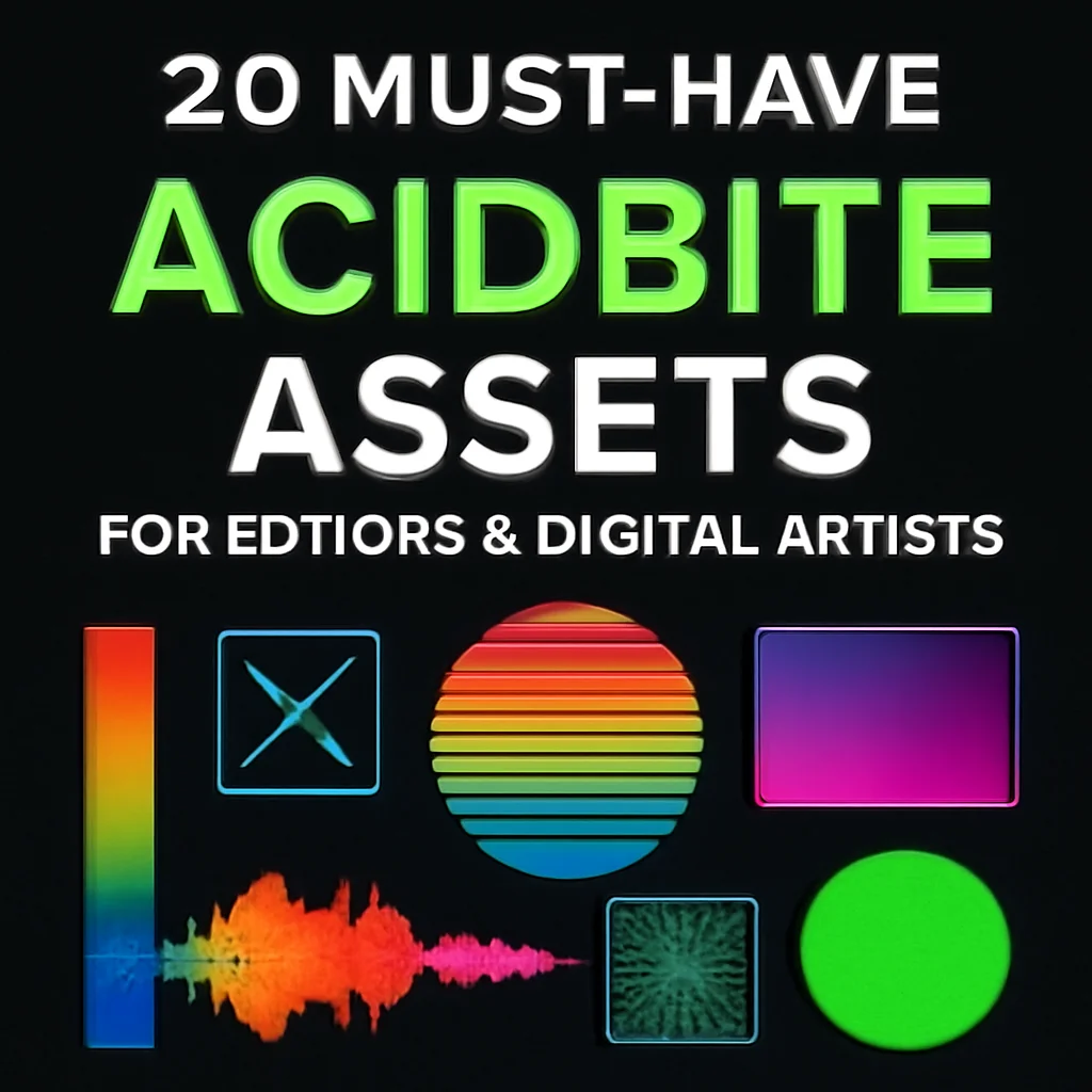 20 must have acidbite assets for editors digital artists pa 412