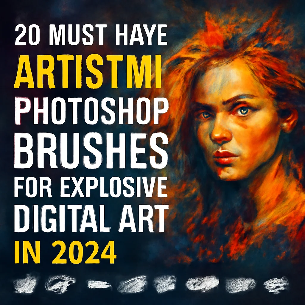 20 Must-Have ARTISTMF Photoshop Brushes for Explosive Digital Art in 2024 🎨