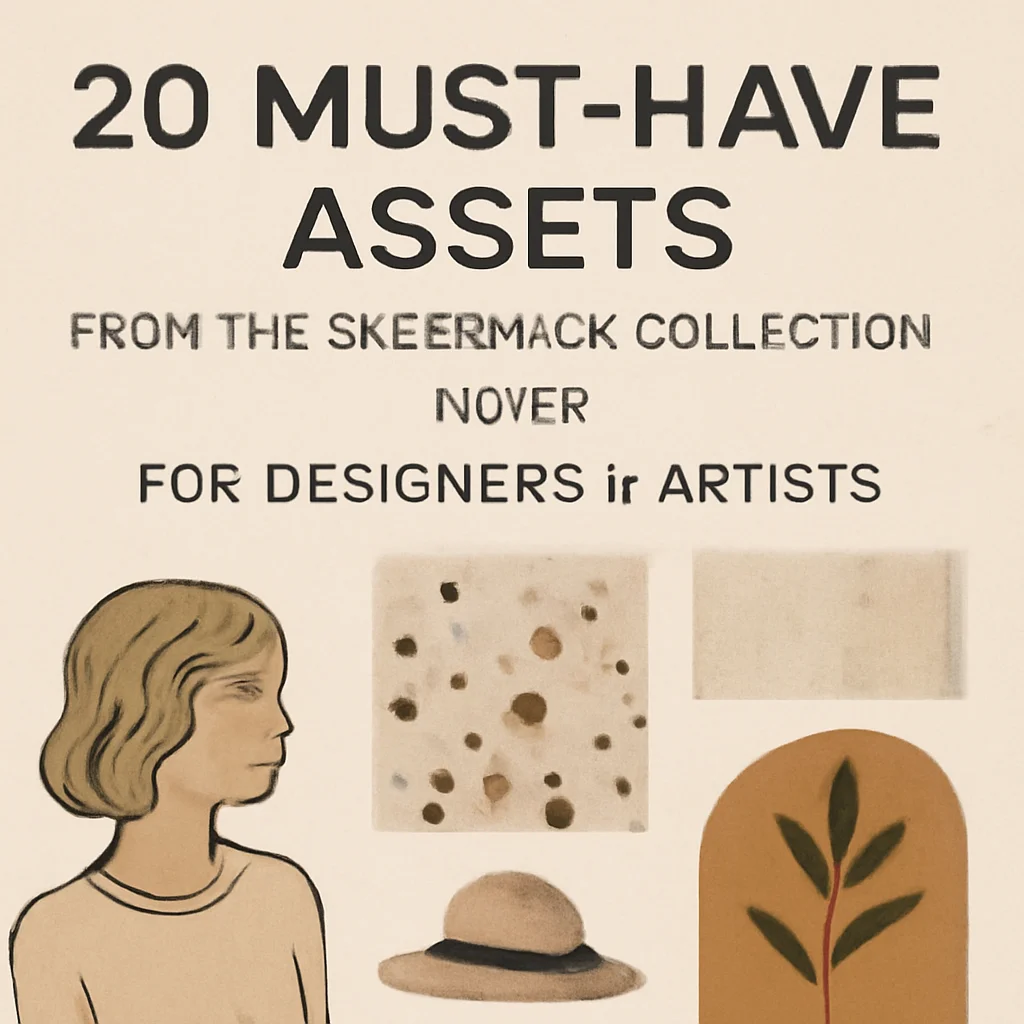 20 Must-Have Assets from the sagesmask Collection Part 1 for Designers & Artists