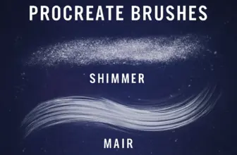 20 must have brush galaxy procreate brushes shimmer hair te 505