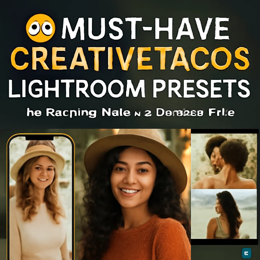 20款必备CreativeTacos Lightroom预设，打造惊艳移动与桌面编辑效果 🎨✨