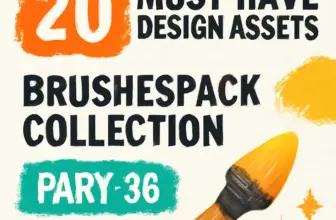 20 must have design assets brushespack collection part 36 562