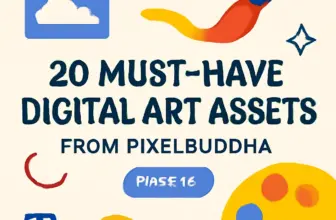 20 must have digital art assets from pixelbuddha graphic par 1373