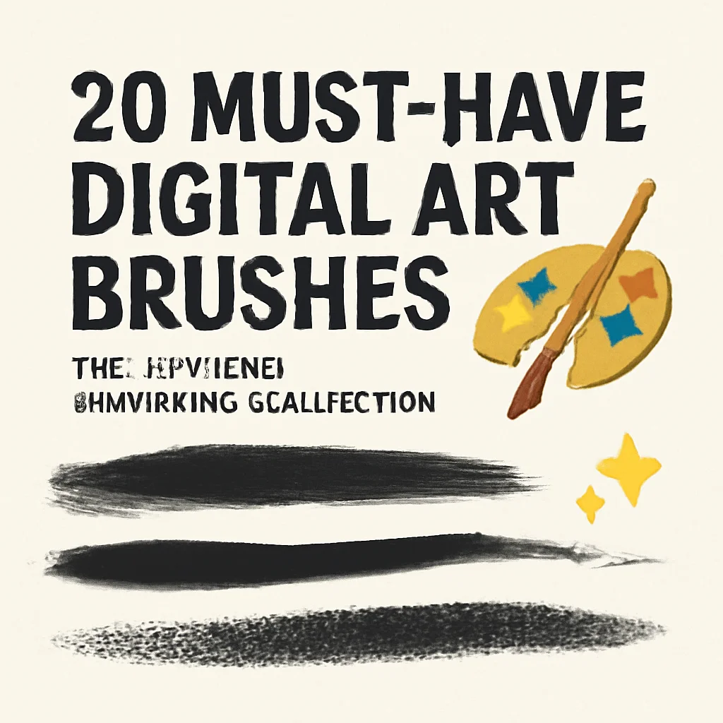 20 Must-Have Digital Art Brushes: The Ultimate sadarong Collection Part 1 🎨✨ 1 20 must have digital art brushes the ultimate sadarong colle 1444