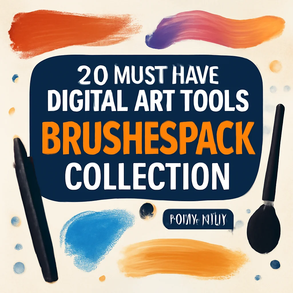 20 Must-Have Photoshop Actions & Templates from Brushespack Collection Part 274
