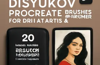 20 must have disyukov procreate brushes stamps for digital 107