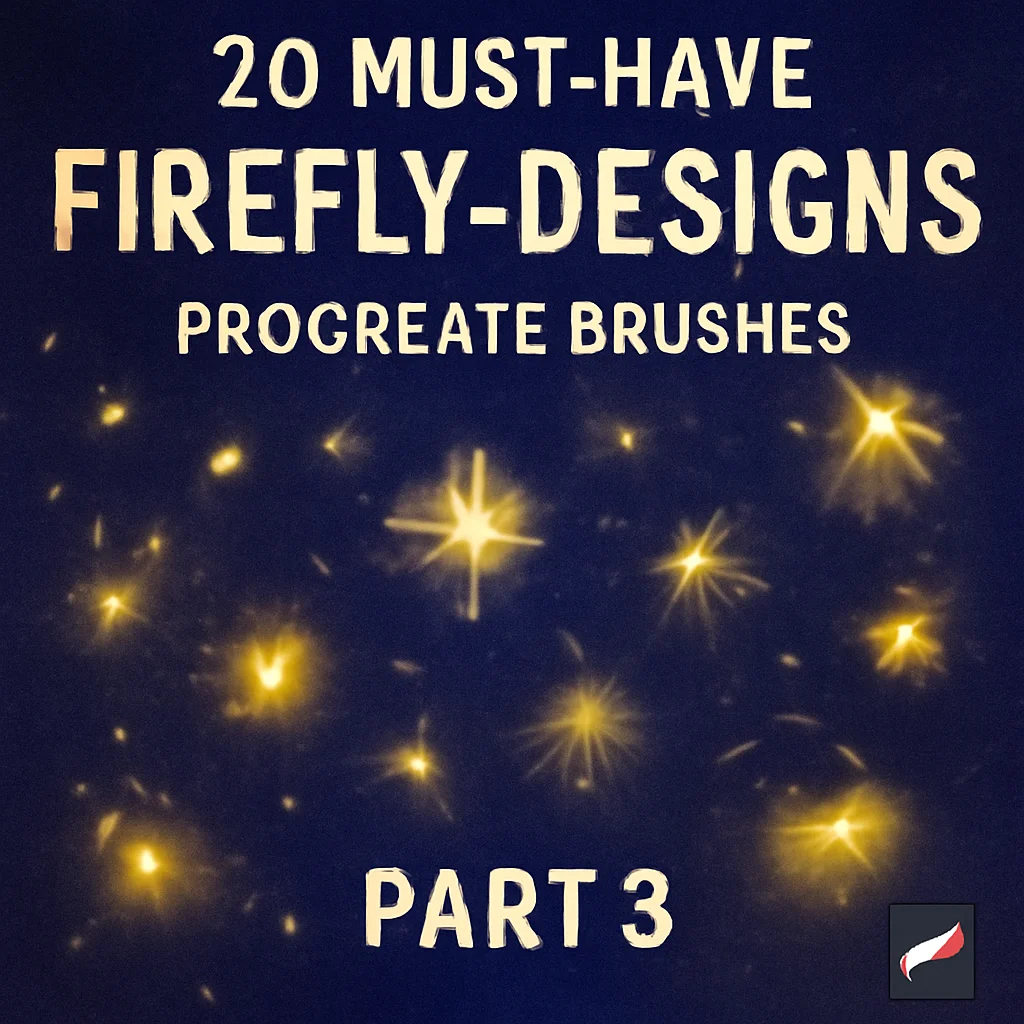 20 Must-Have Firefly-Designs Procreate Brushes: Part 3 ✨🎨