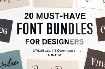 20 must have font bundles for designers brushespack collecti 678