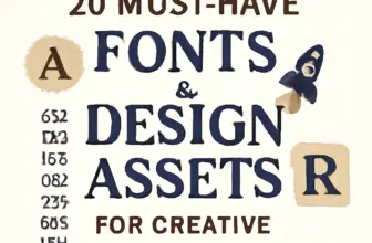 20 must have fonts design assets for creative projects part 662