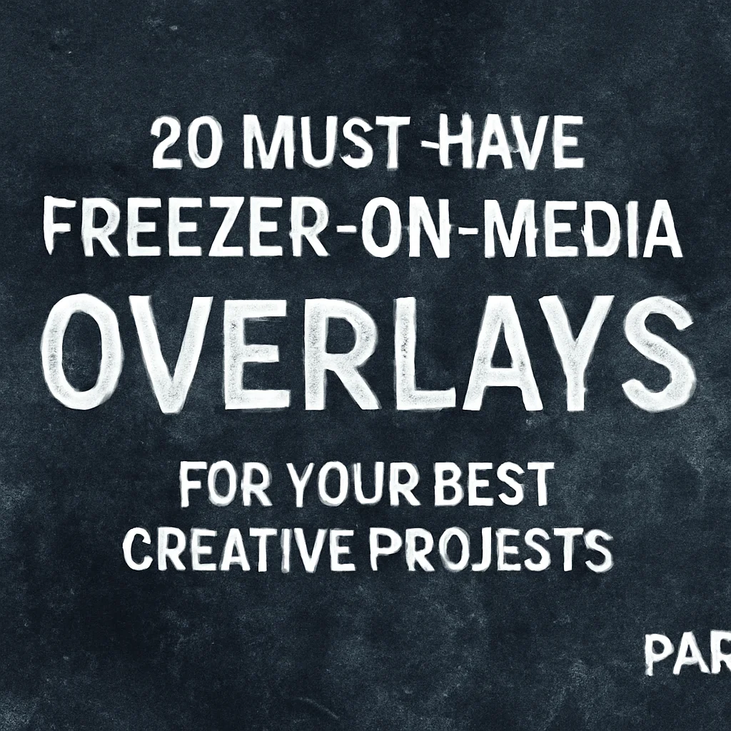 20 Must-Have FreezeronMedia Overlays for Your Best Creative Projects (Part 3)