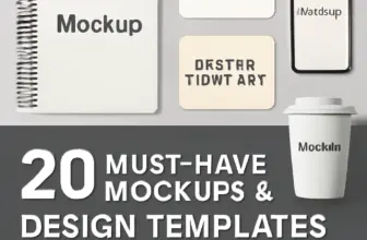 20 must have mockups design templates from brushespack coll 702