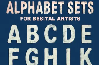 20 must have numnim procreate brush stamp alphabet sets for 1324