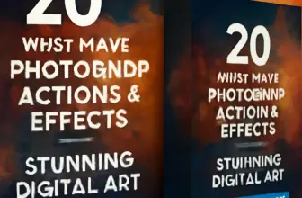 20 must have photoshop actions effects for stunning digital 802