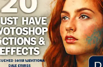 20 must have photoshop actions effects from brushespack col 834