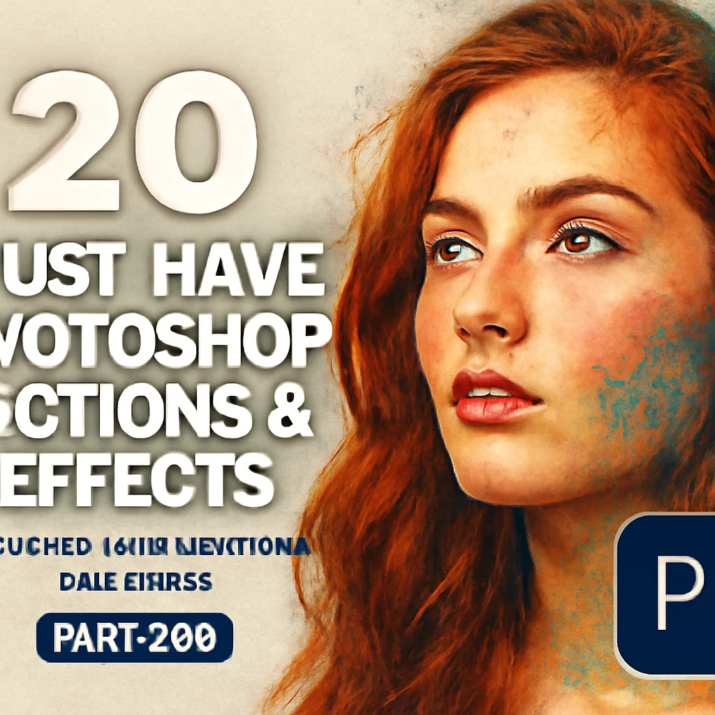20 must have photoshop actions effects from brushespack col 834