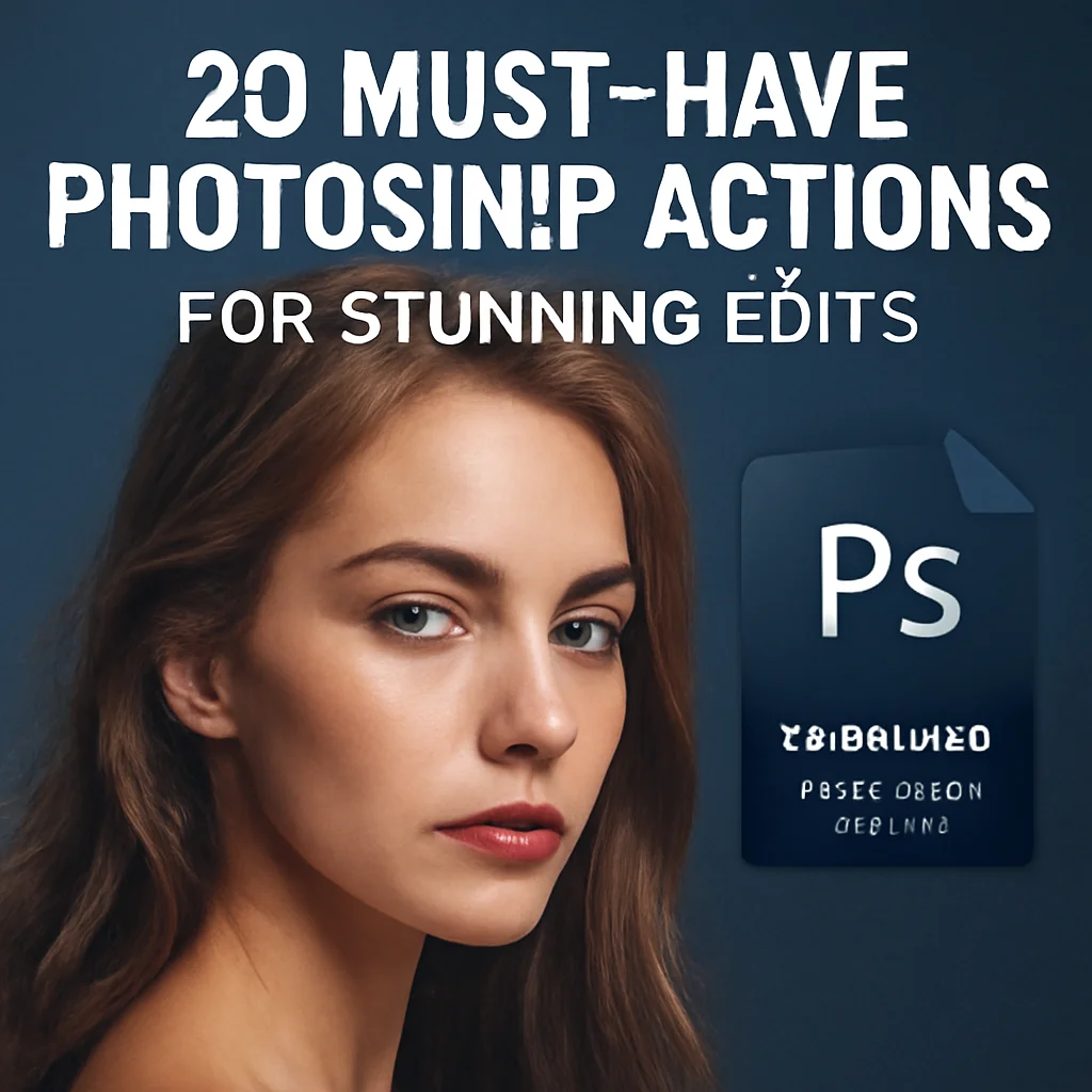 20 Stunning Photoshop Actions to Transform Your Photos in 2025 🎨✨