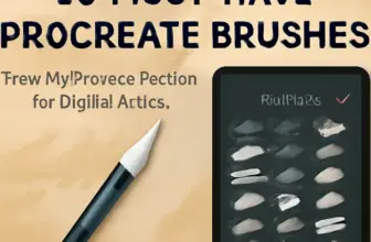 20 must have procreate brushes from myprintscollection for d 253